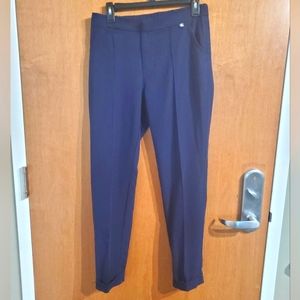 Figs navy blue satara trouser scrub pant size S
